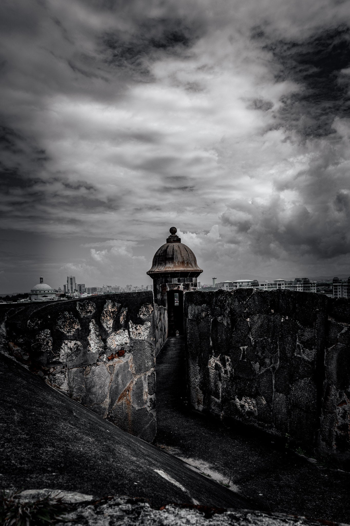 Tower Watch – San Juan Guard Tower Photography Print | Puerto Rico Wall Art
