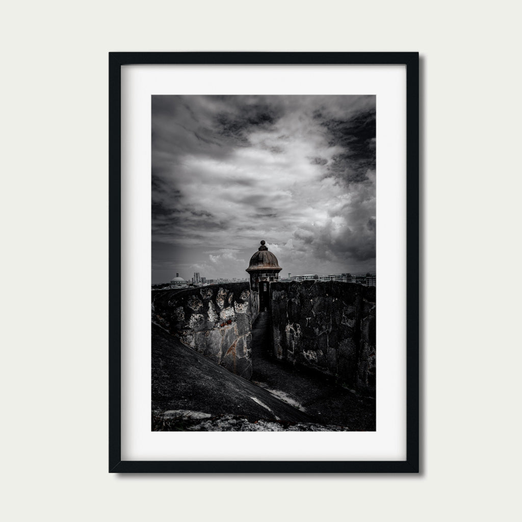 Tower Watch – San Juan Guard Tower Photography Print | Puerto Rico Wall Art