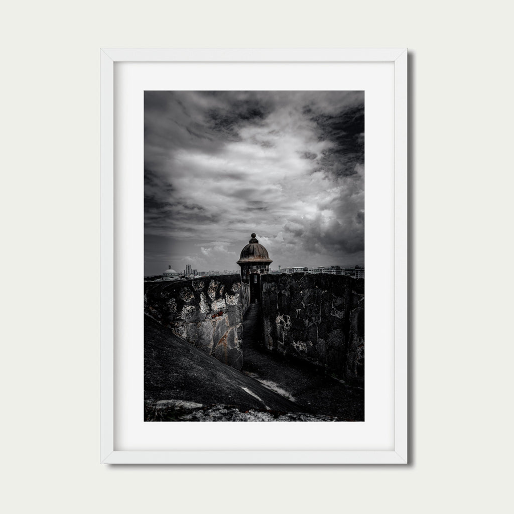 Tower Watch – San Juan Guard Tower Photography Print | Puerto Rico Wall Art