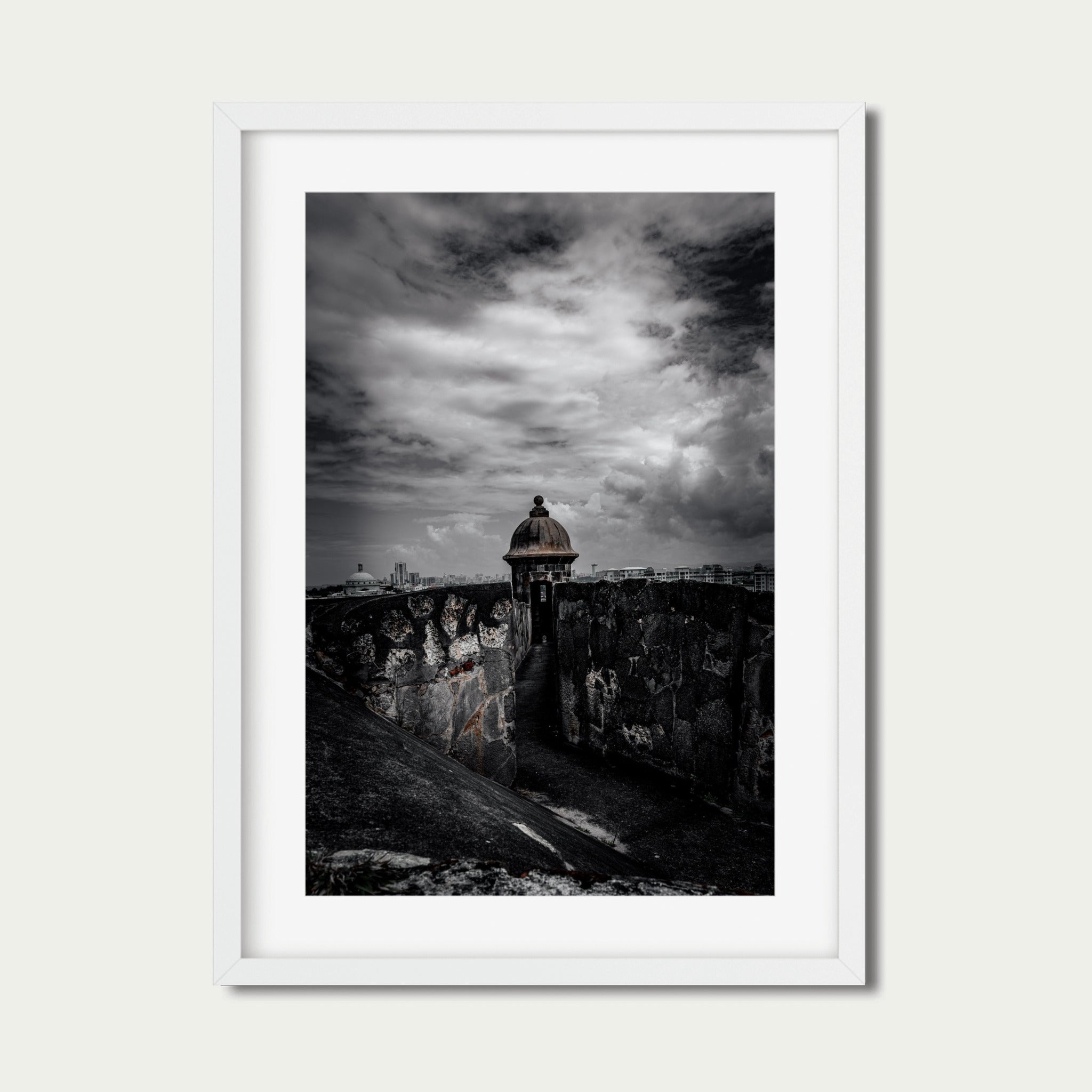Tower Watch – San Juan Guard Tower Photography Print | Puerto Rico Wall Art