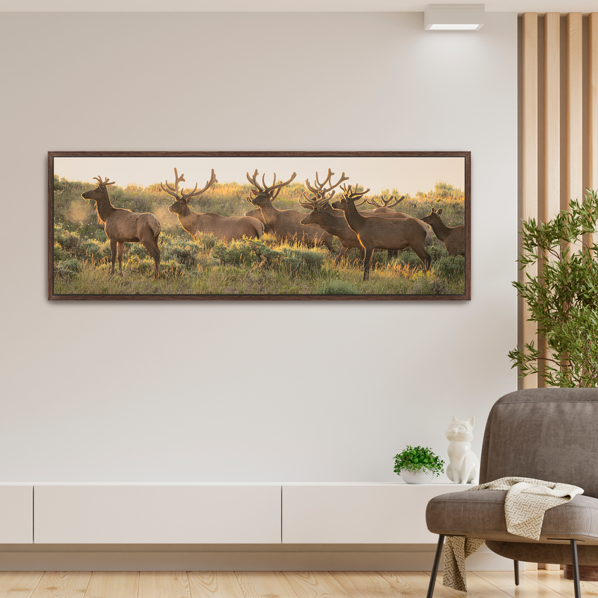 The Velvet Hour | Grand Tetons Wildlife Fine Art Print