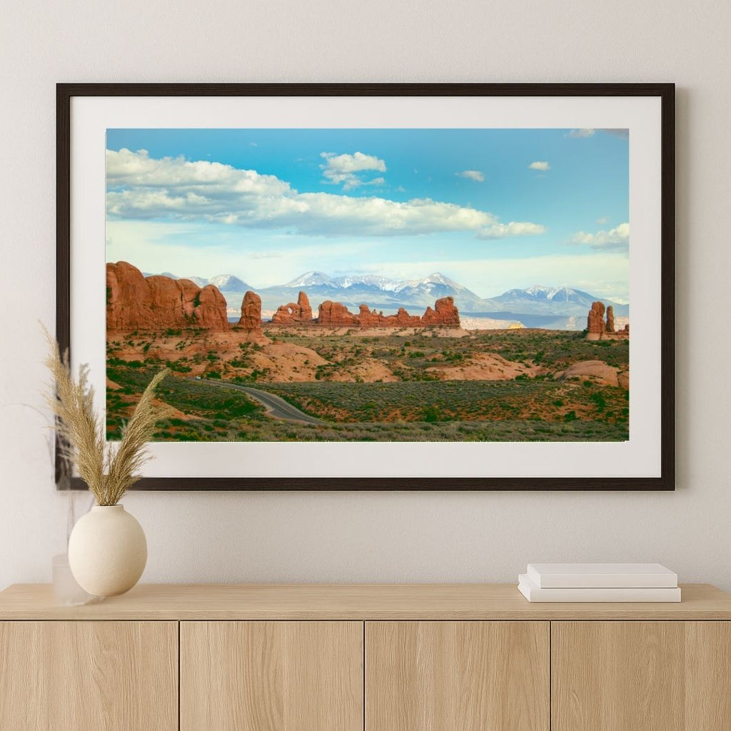 The Road – Scenic Desert Landscape Print from Arches National Park