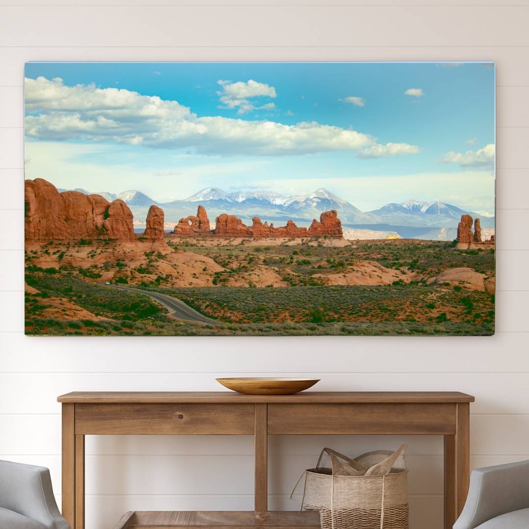 The Road – Scenic Desert Landscape Print from Arches National Park
