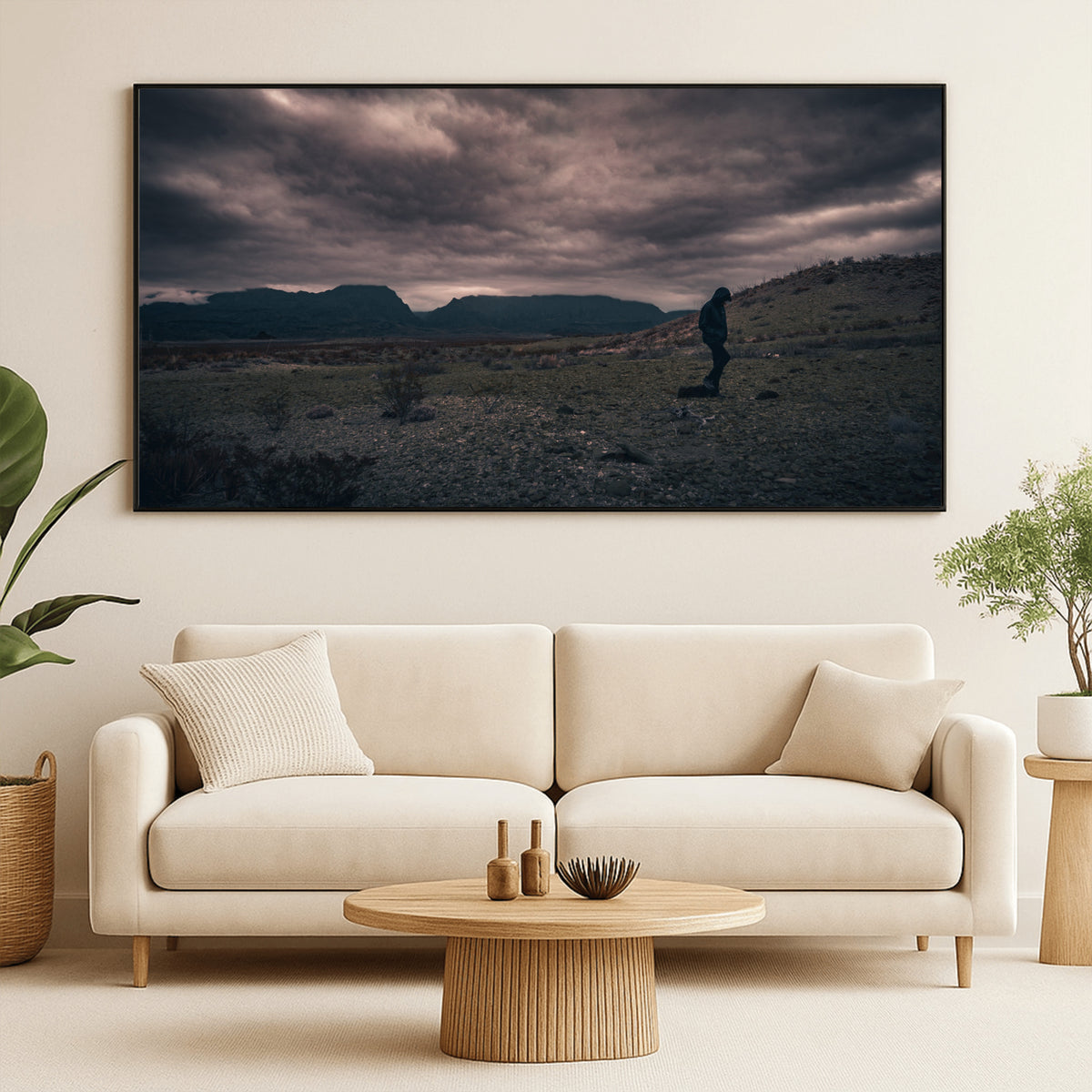 Under a Brooding Sky – Big Bend National Park Desert Photography Print