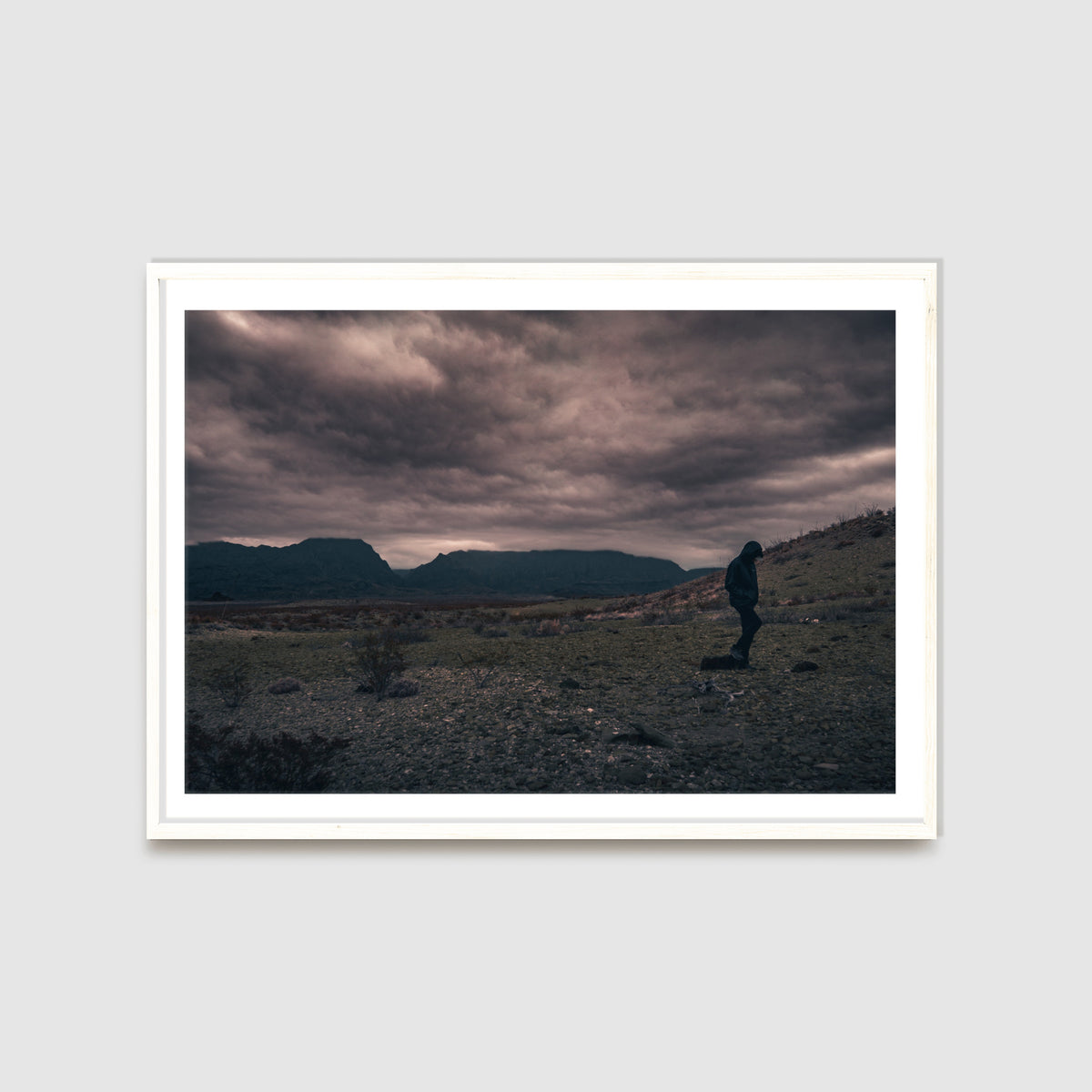 Under a Brooding Sky – Big Bend National Park Desert Photography Print