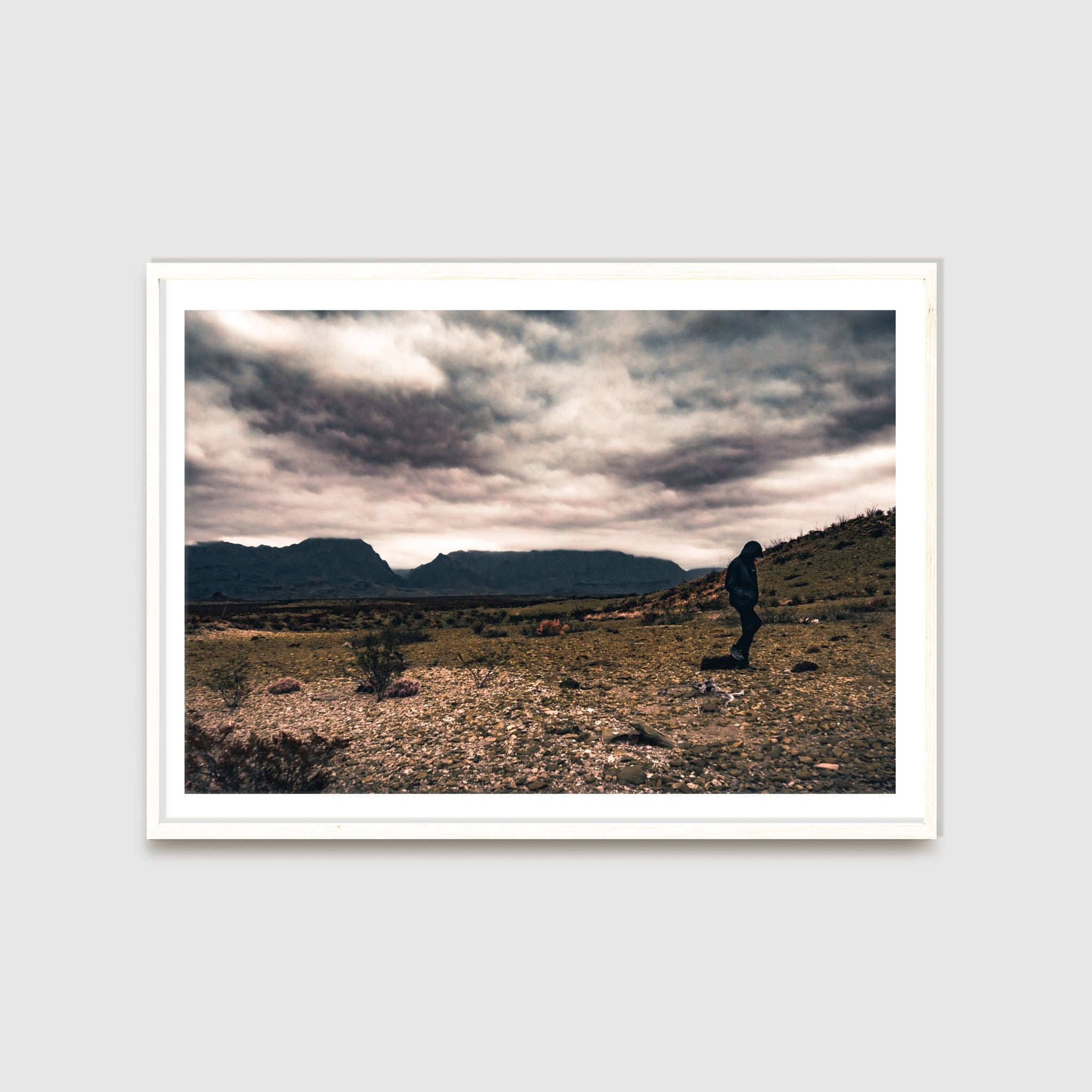 Under a Brooding Sky – Big Bend National Park Desert Photography Print