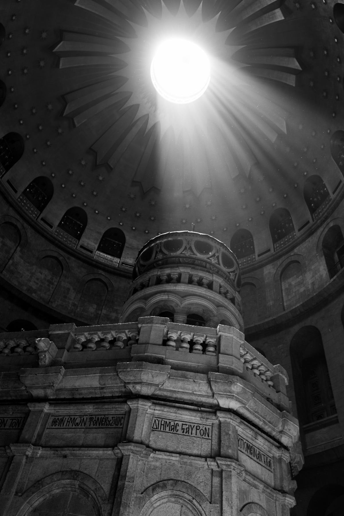 Where Heaven Breaks In | Church of the Holy Sepulchre Fine Art Photography