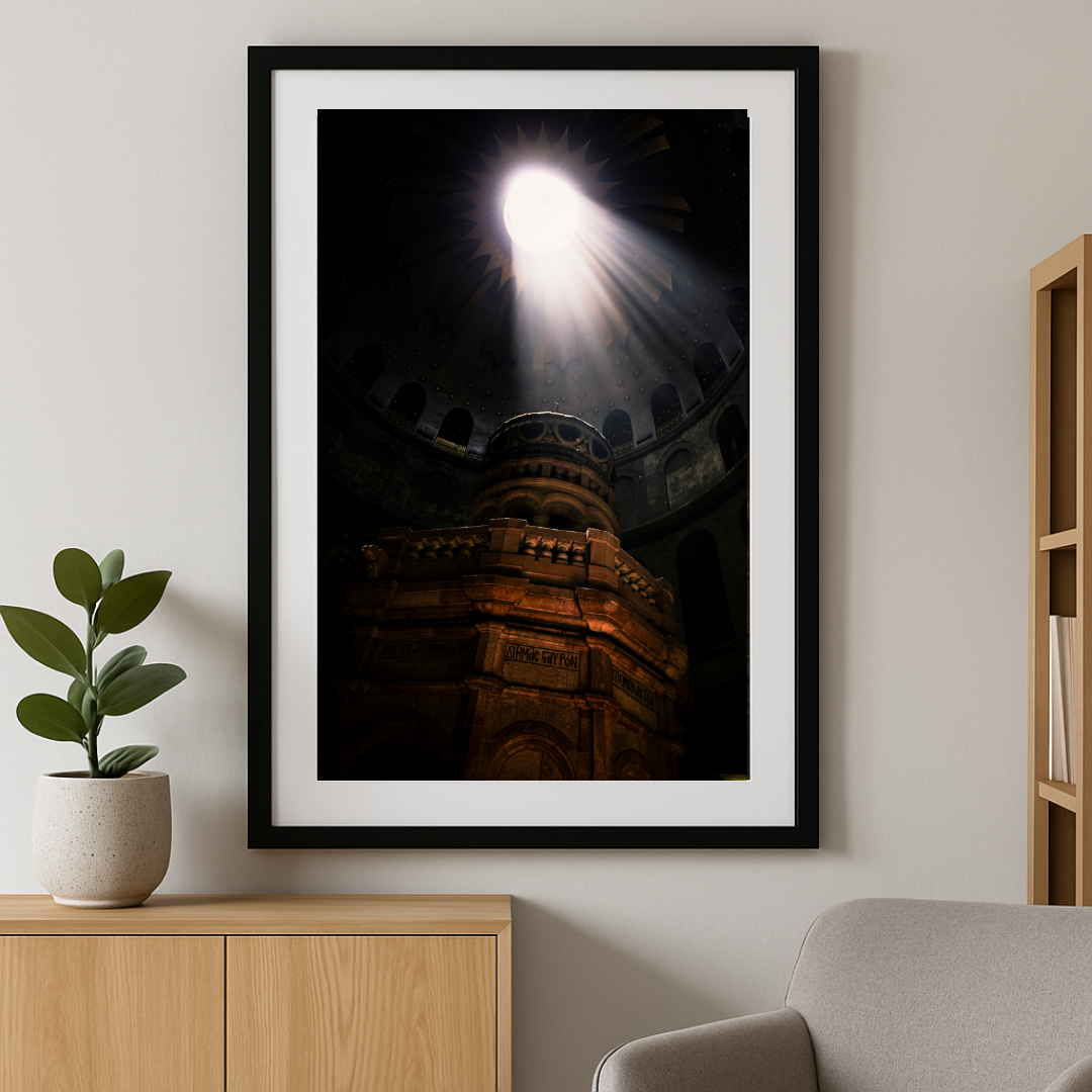 Where Heaven Breaks In – Church of the Holy Sepulchre Fine Art Photography