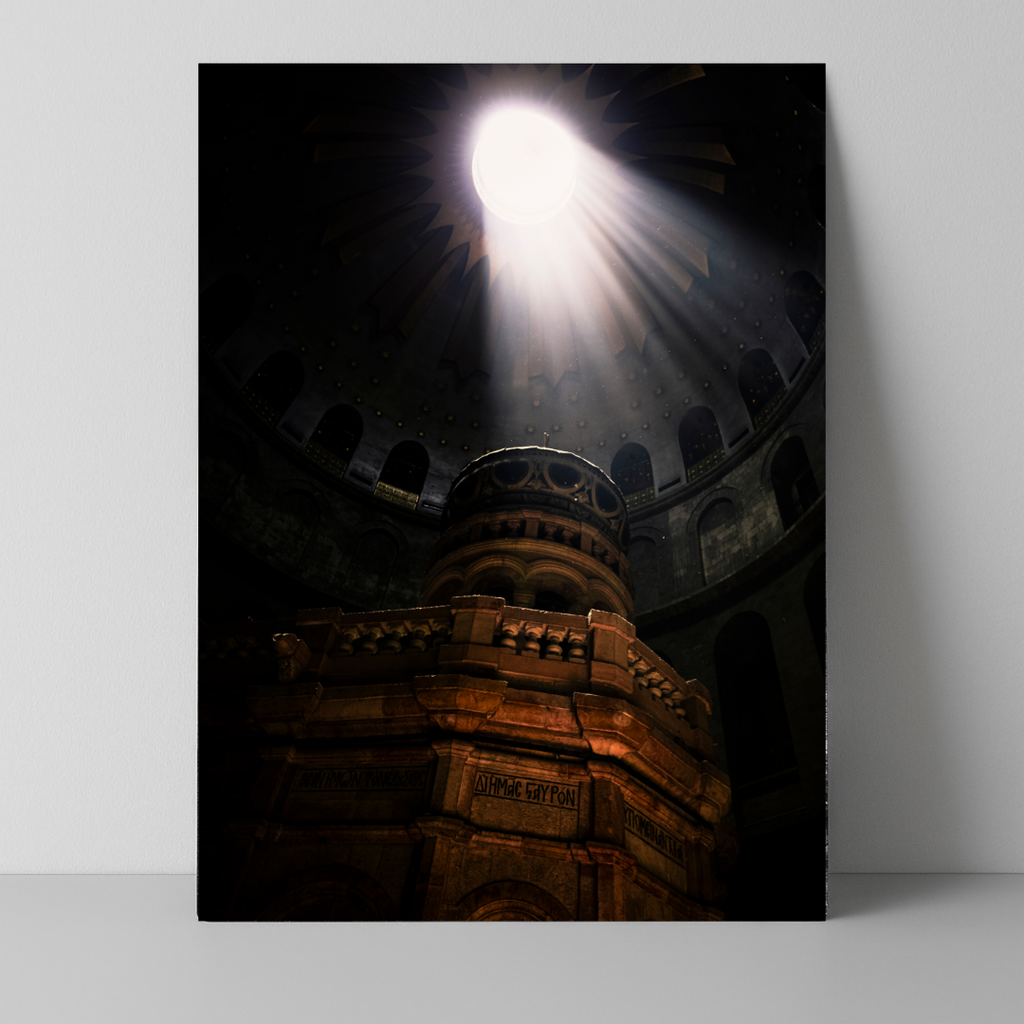 Where Heaven Breaks In – Church of the Holy Sepulchre Fine Art Photography