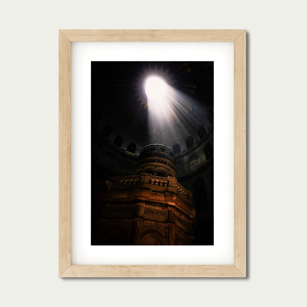Where Heaven Breaks In – Church of the Holy Sepulchre Fine Art Photography