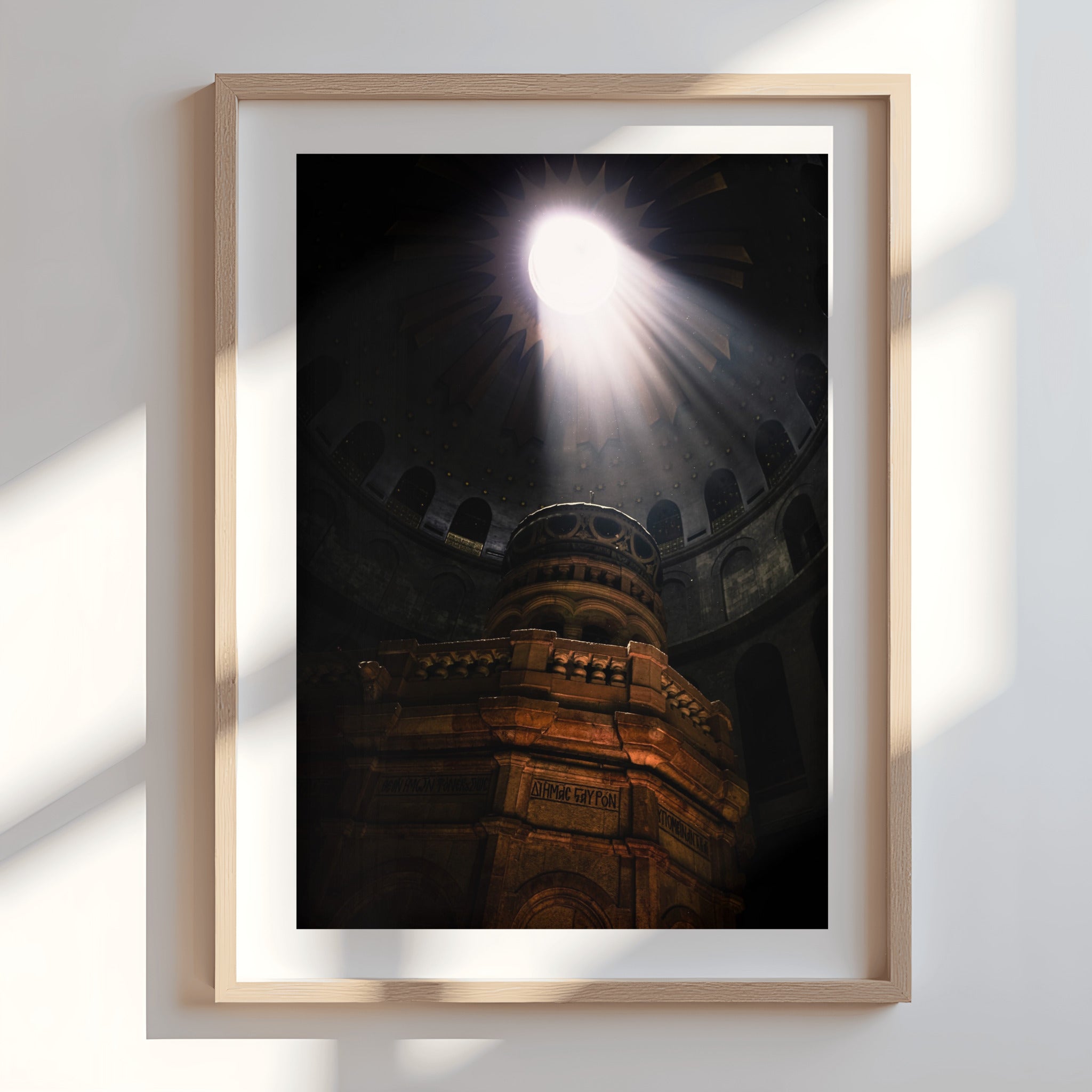 Where Heaven Breaks In – Church of the Holy Sepulchre Fine Art Photography